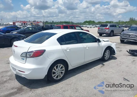 2012 Mazda Mazda3 I Touring from USA, damaged, VIN JM1BL1V75C1555133